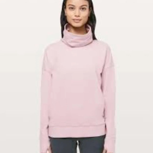 lululemon athletica Sweaters - Lululemon Go Forward Pullover Porcelain Pink 6